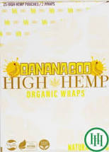 Photograph of product: High Hemp - Banana Goo Organic Wraps