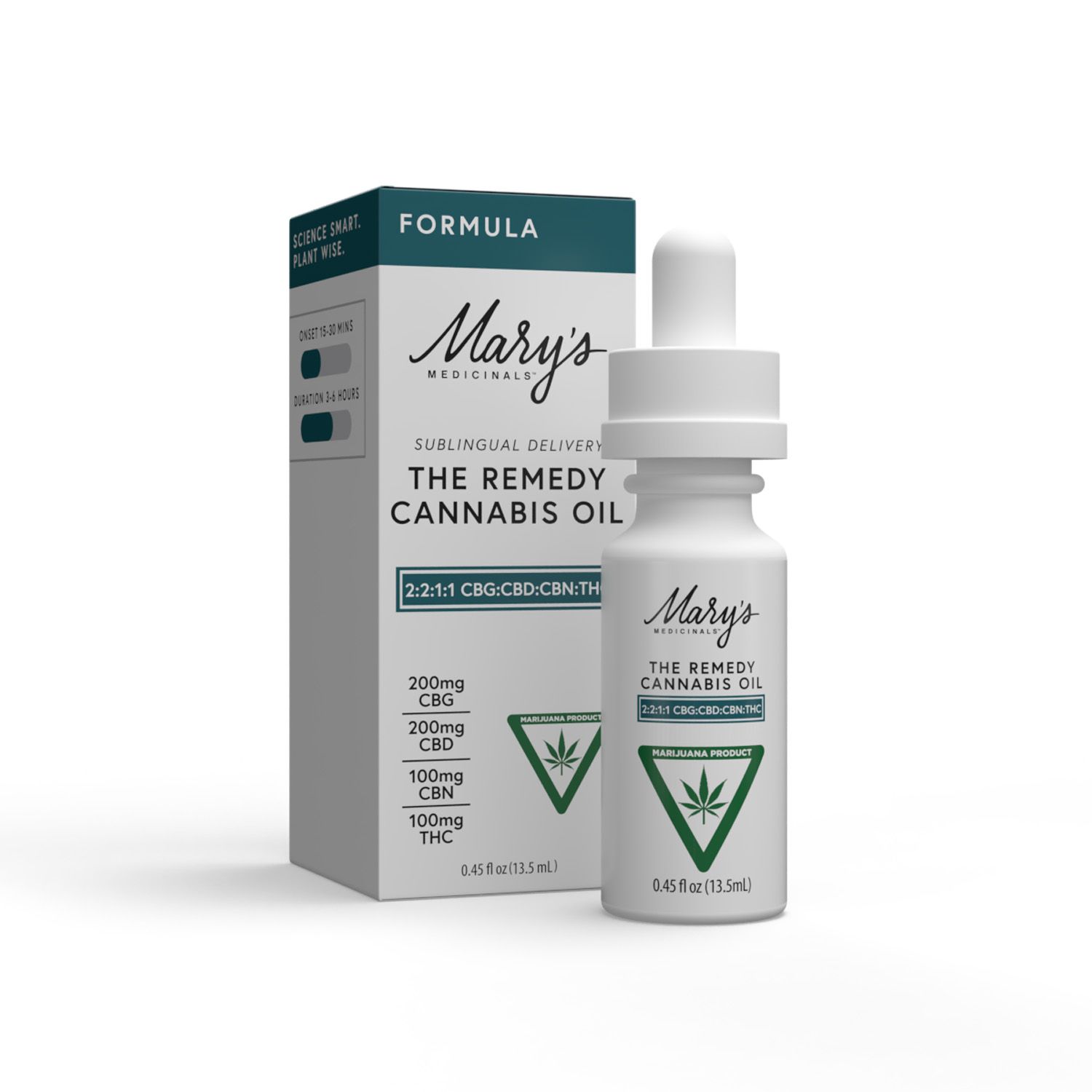 Photograph of product: Mary's | 200mg The Remedy Tincture | Formula 2:2:1:1