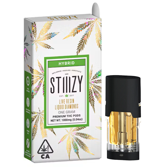 Photograph of product: Stiiizy Lemon Cherry Gelato LQD Pod Rec