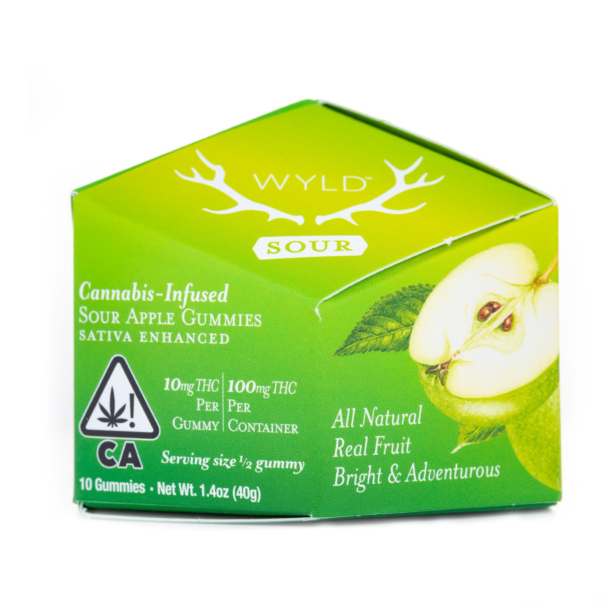 Photograph of product: WYLD SOUR TANGIE HYBRID GUMMIES