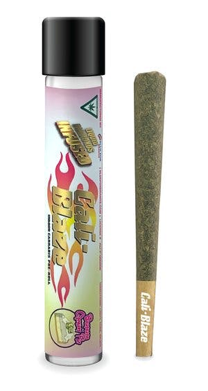 Photograph of product: Banana Cream Pie | Infused Liquid Diamonds Pre Roll | 1.2g (I)