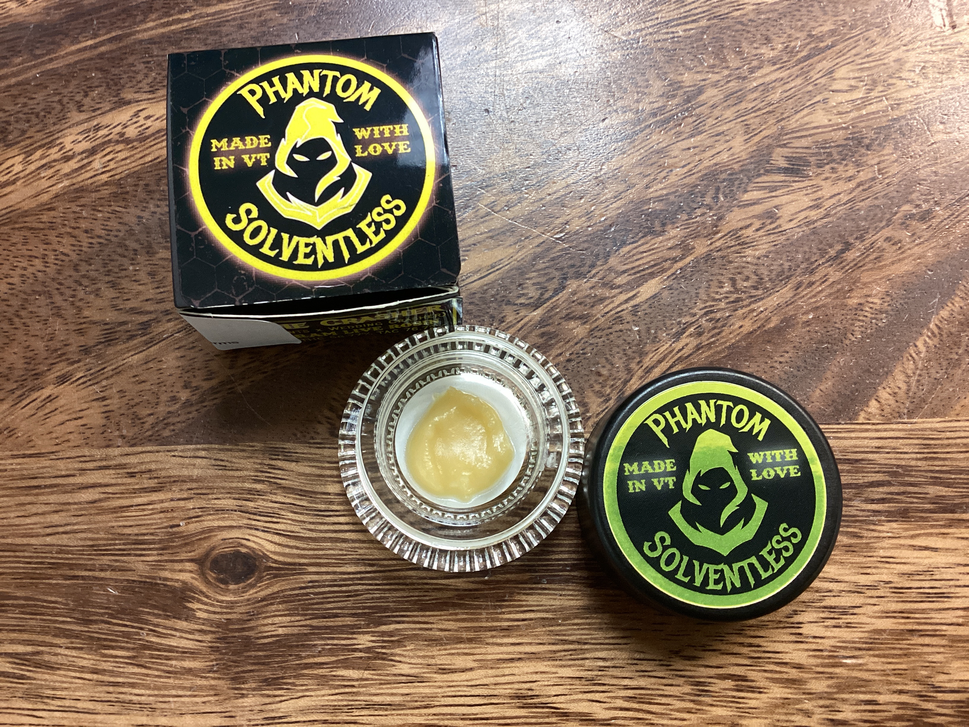 Photograph of product: Rosin- Hippie Crasher