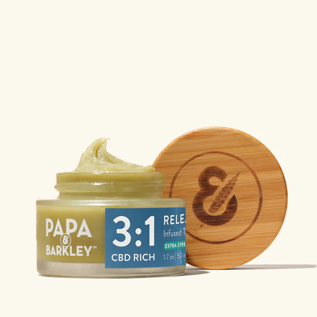 Photograph of product: Papa & Barkley | Releaf Balm 1:3 CBD:TH-oui | 15ml
