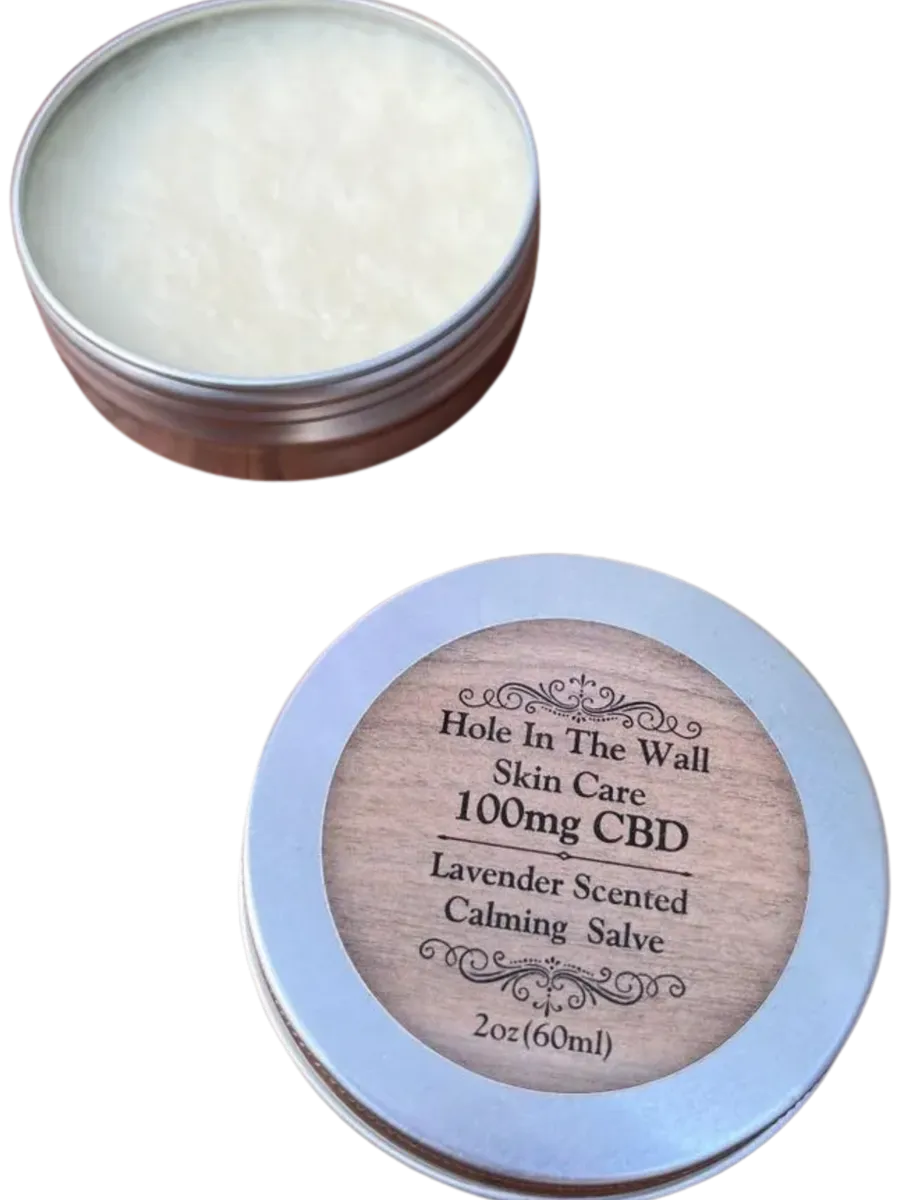 Photograph of product: Hole In the Wall Care - Unscented CBD Salve