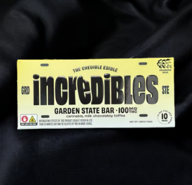 Photograph of product: Incredibles Garden State Chocolate Bar