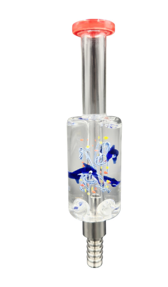 Photograph of product: LuvBuds: Accessories | SirEEL Freezable Glycerin Nectar Collector | 3D Aquatic Theme