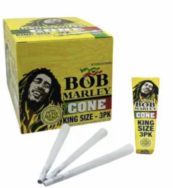 Photograph of product: Bob Marley | King Size Cones | 3pk
