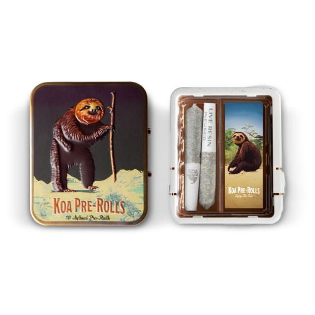 Photograph of product: KOA - Queen of the South - .35g 2pk Infused Pre Rolls