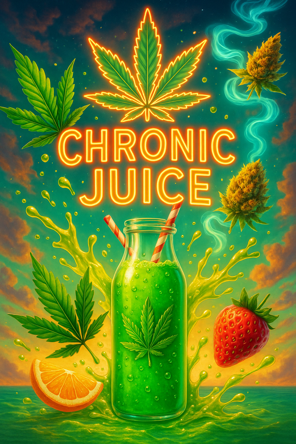 Photograph of product: DELI - Chronic Juice - 28g