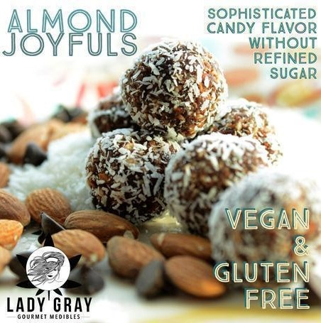 Photograph of product: Almond Joyful (10mg) Single Cookie by Lady Gray