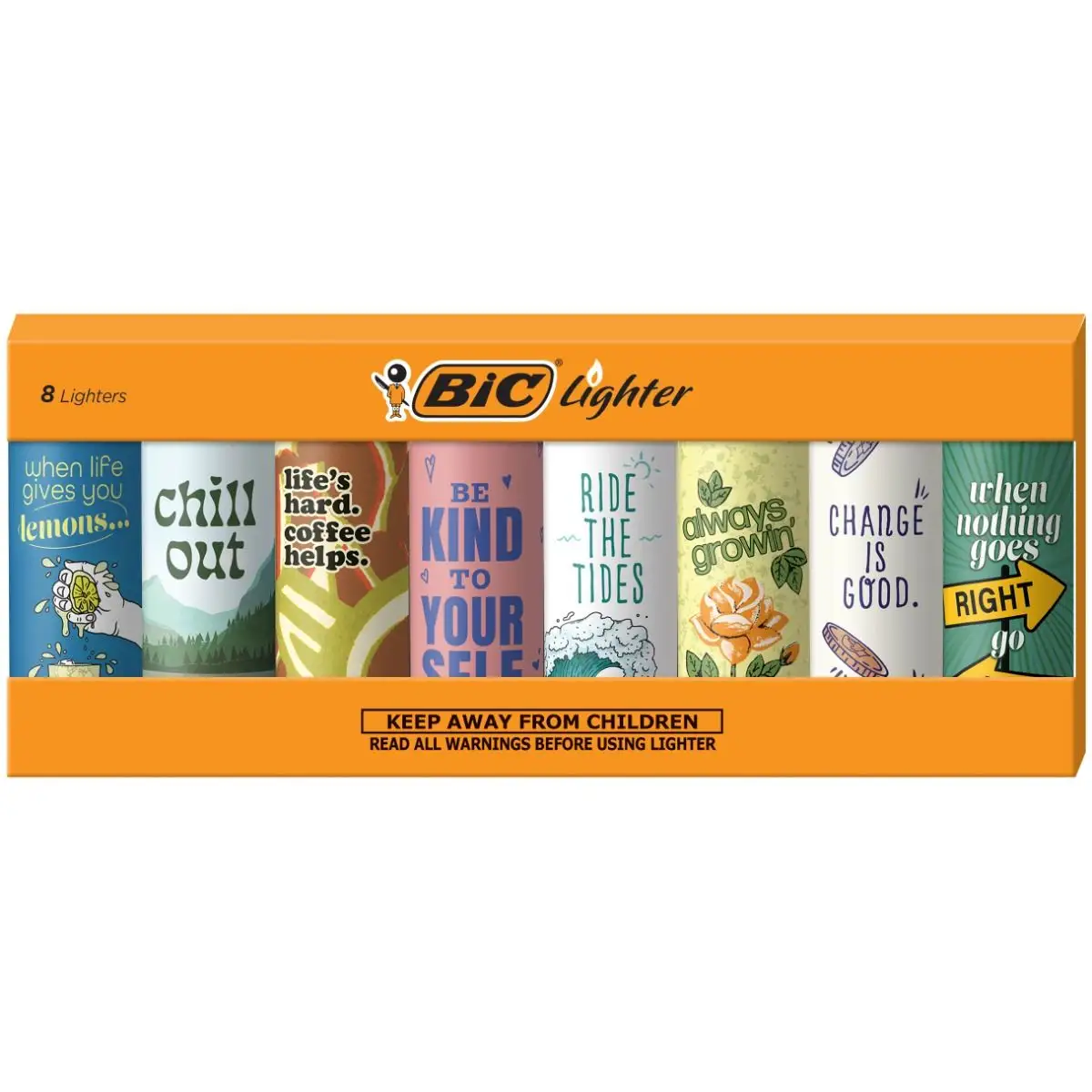 Photograph of product: Bic Lighter - Affirmations