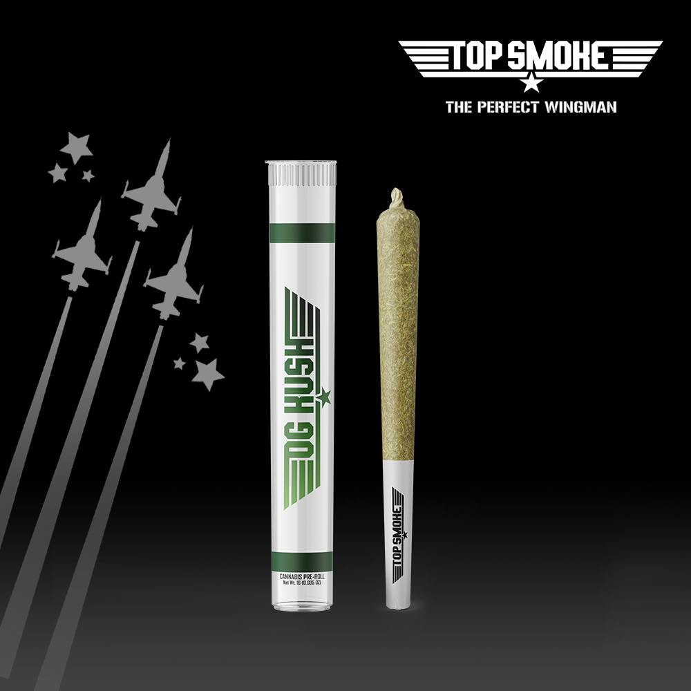 Photograph of product: Top Smoke - OG Kush - Pre-Roll