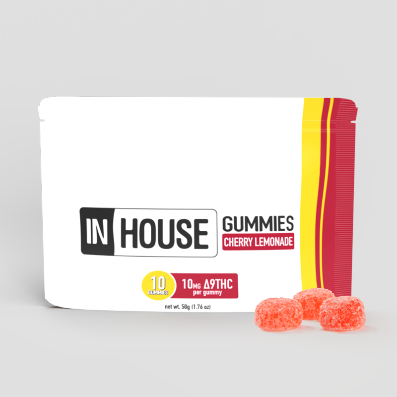Photograph of product: (IH) Cherry Lemonade Fast Acting Gummies 10mg/10pk