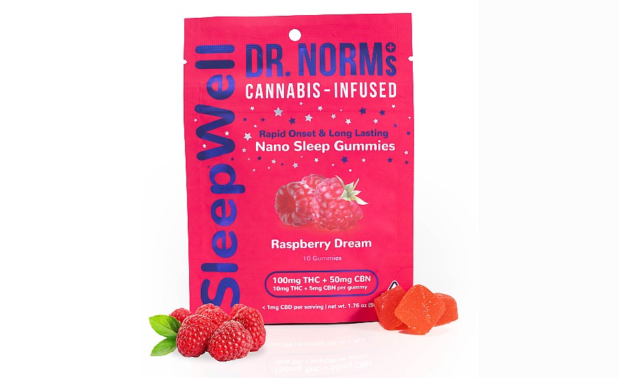 Photograph of product: 10pk 2:1 Nano Raspberry Dream sleep well - Dr. Norms