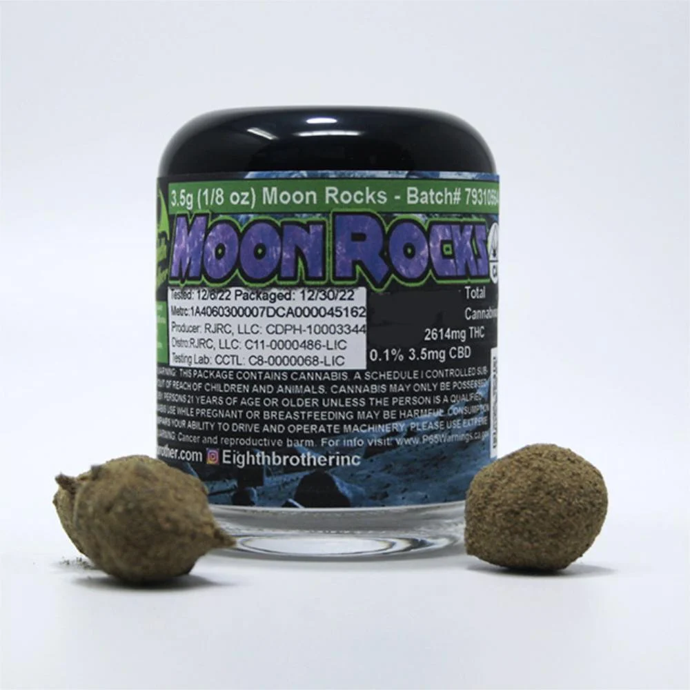 Photograph of product: Eighth Brothers | Kush Mintz Moon Rocks 1/8th - 3.54g