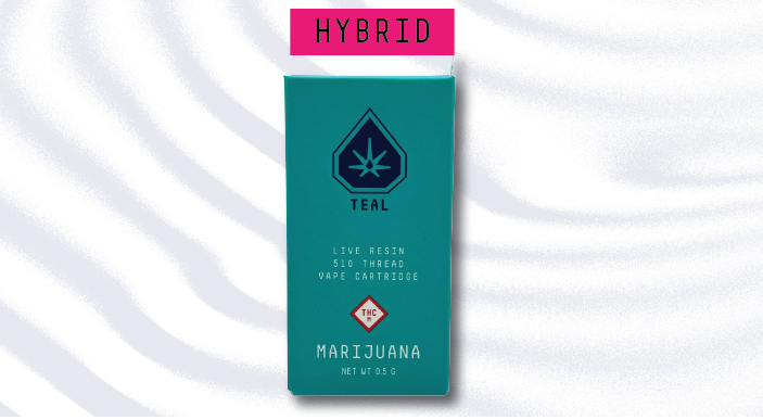 Photograph of product: Z Beltz | 0.5g | Live Resin Cart | Teal