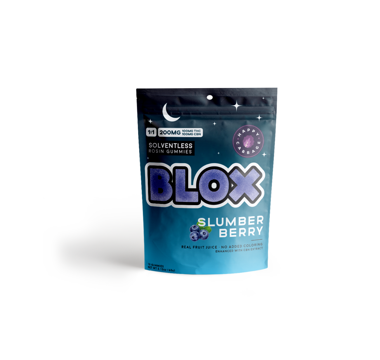 Photograph of product: Slumber Berry 1:1 CBN | 100mg 10pk Edible