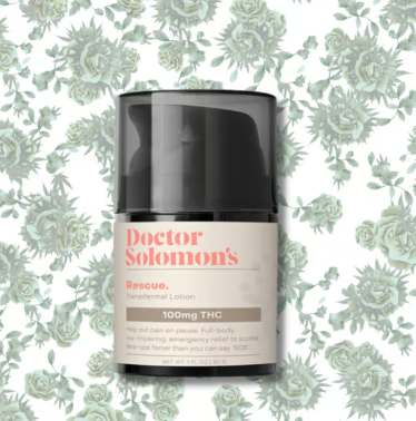 Photograph of product: 200mg - Lotion - Rescue (TH-oui Rich) - Dr. Solomon's - REC