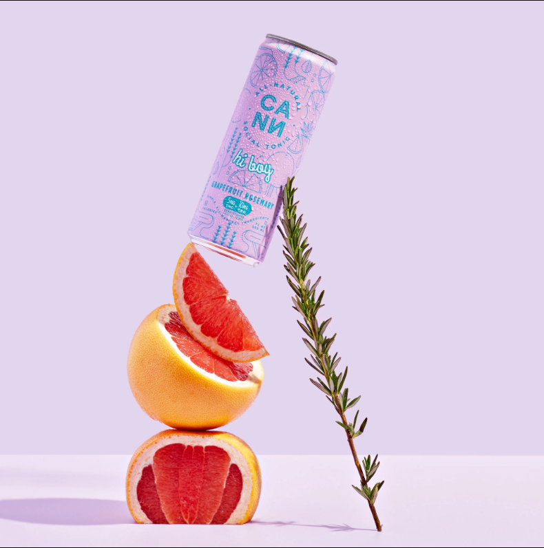 Photograph of Product: Cann - Grapefruit Rosemary 12o