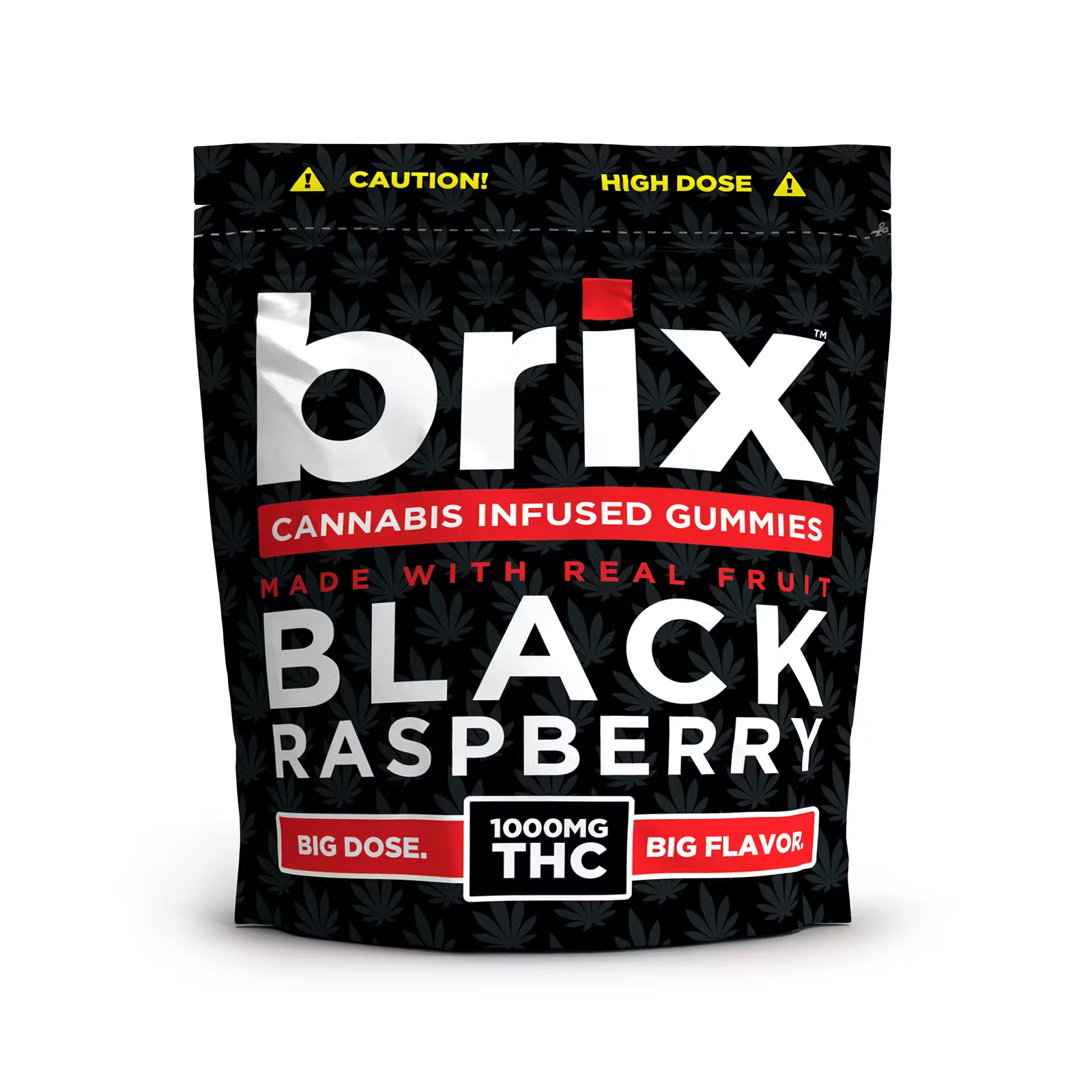 Photograph of product: Baked Bros BRIX Blackberry Raspberry Gummies 1000mg/1