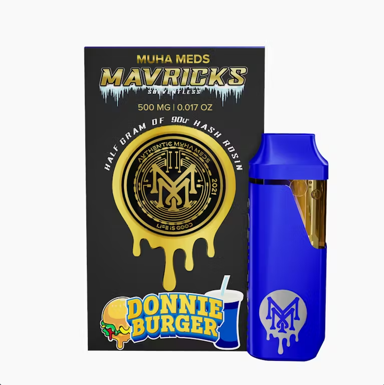 Photograph of product: MUHA MEDS | Disposable Vape | au chocolat Rosin | Donny Burger