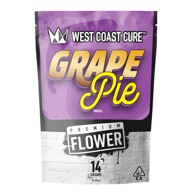 Photograph of product: Grape Pie | 14g Flower