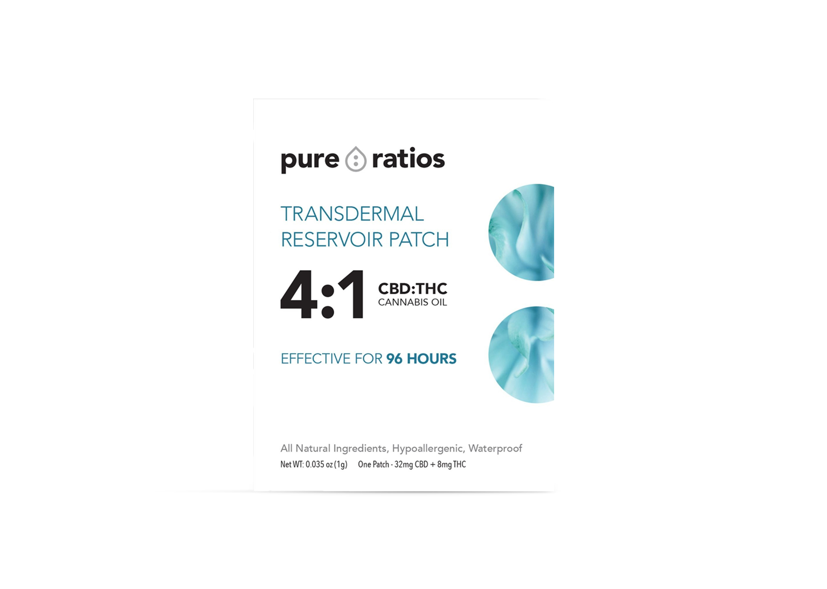 Photograph of Product: CBD 4:1 Transdermal Patch