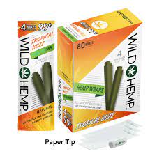 Photograph of product: Wild Hemp Honey Lemon Hemp Wraps