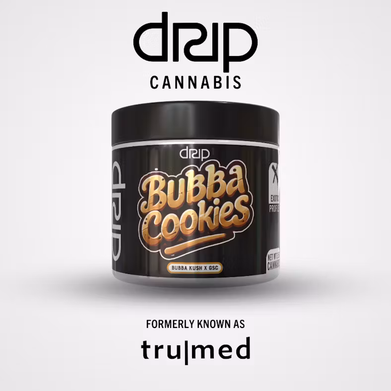 Photograph of product: Bubba Cookies Flower - 3.5g
