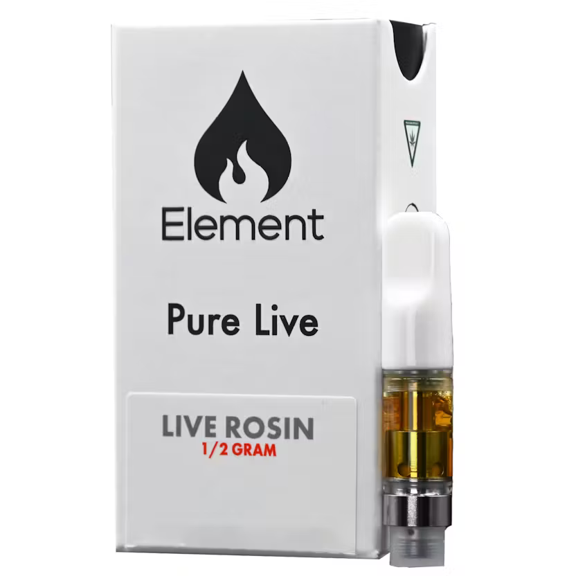 Photograph of product: Element | Star Pebbles x The Soap | Live Rosin .5g 510