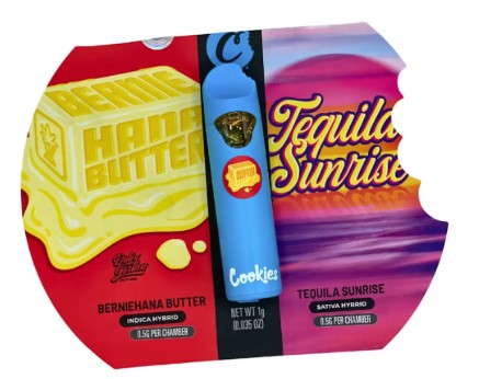 Photograph of Product: Harmony/Cookies Dual Chamber Bermie Hana Butter/Tequlia Sunrise