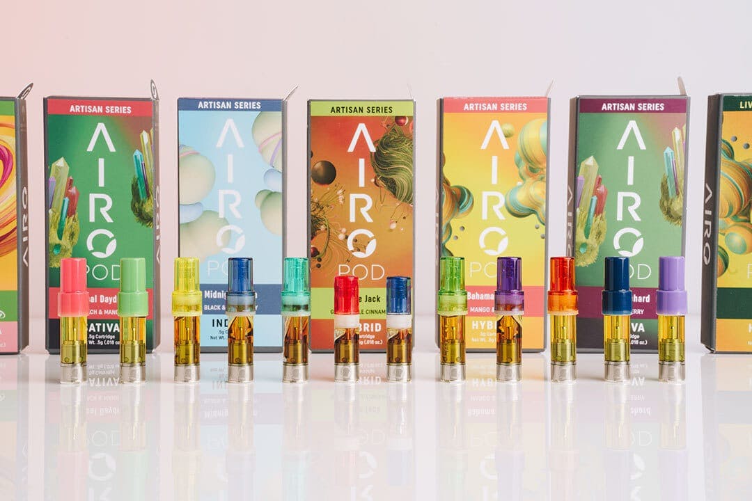 Photograph of product: Airo | 1000mg Pod | Blackberry Cobbler (I)