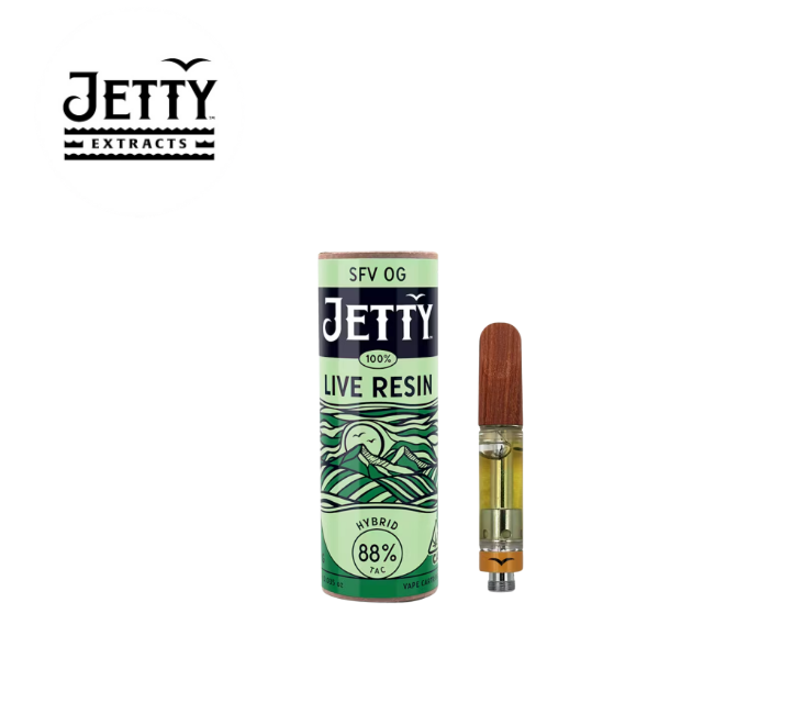 Photograph of product: SFV OG 1G LIVE RESIN CARTRIDGE