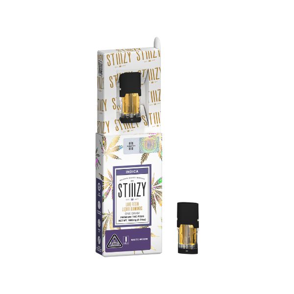 Photograph of product: White Widow Live Resin Liquid Diamonds Cartridge 0.85g