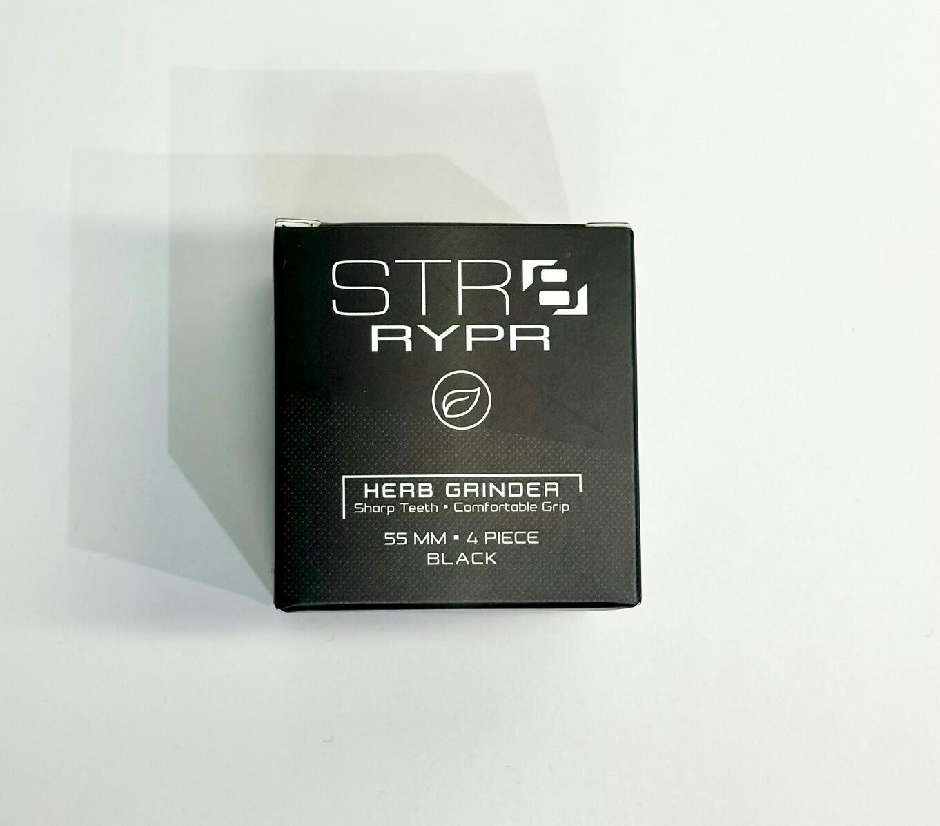 Photograph of product: STR8 black medium grinder 55MM