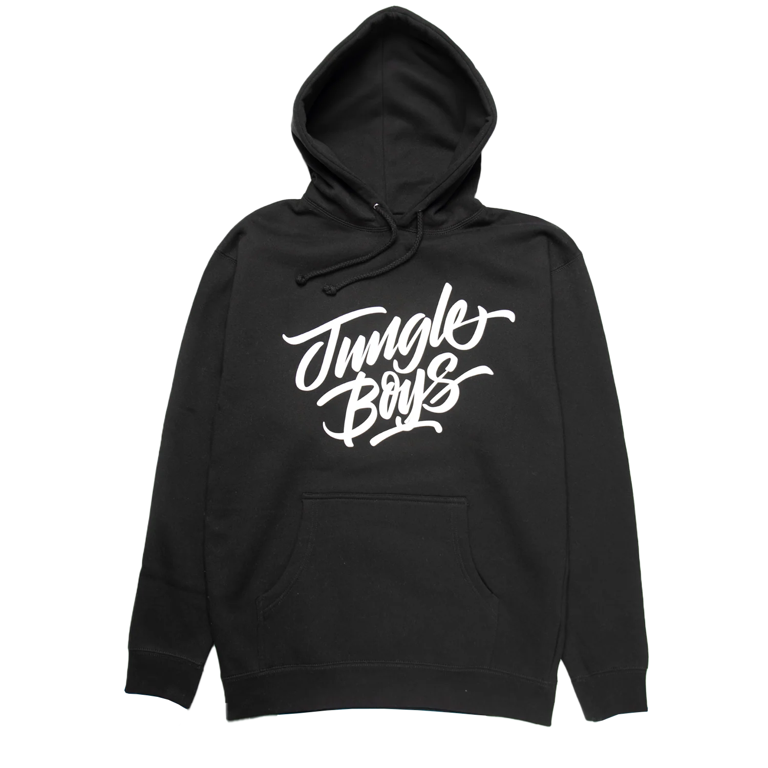 Photograph of product: Stacked Big Emblem Hoodie | Black | XL