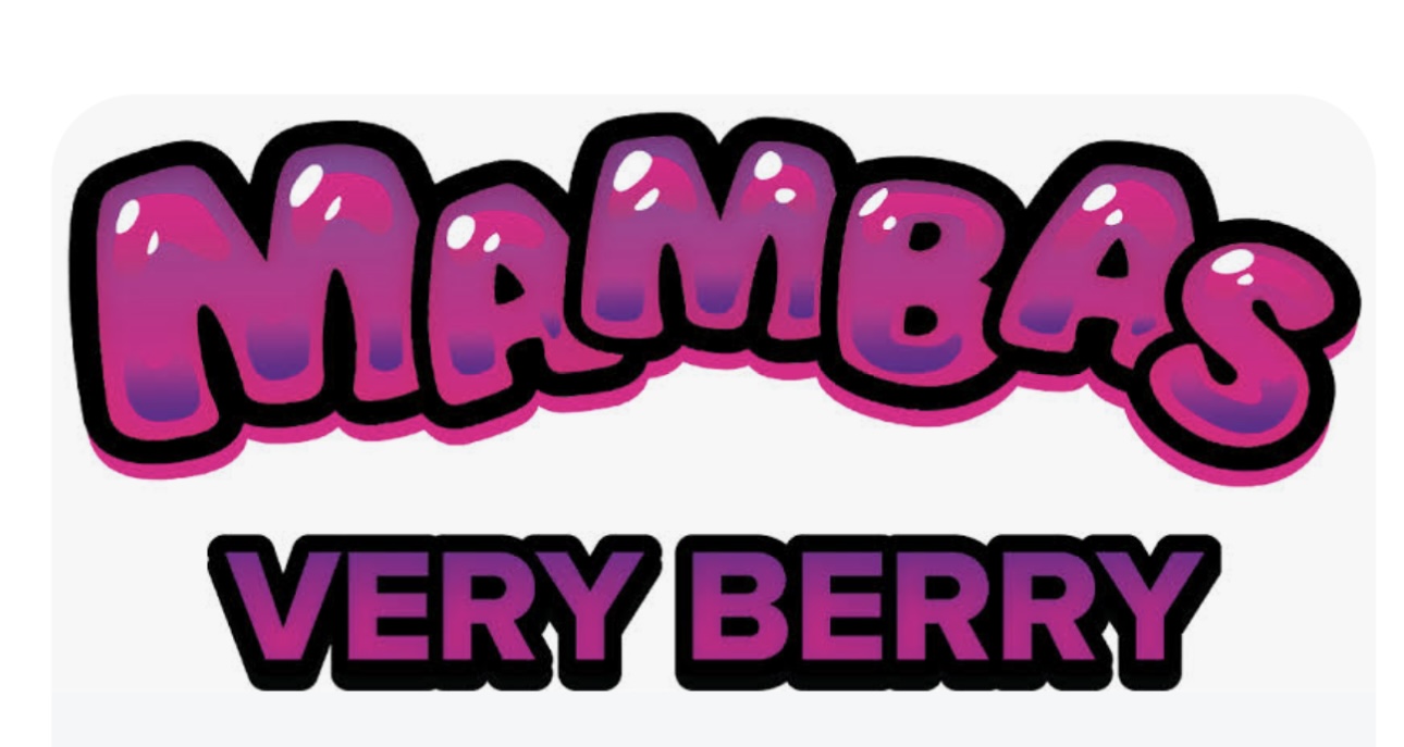 Photograph of product: Mambas: Very Berry 200MG Gummies (40mgx5)