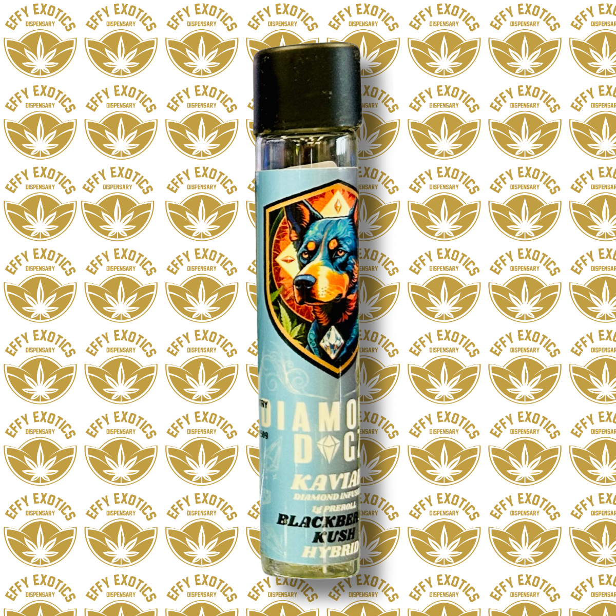 Photograph of product: GONZO Diamond Dogz - BlackBerry Kush