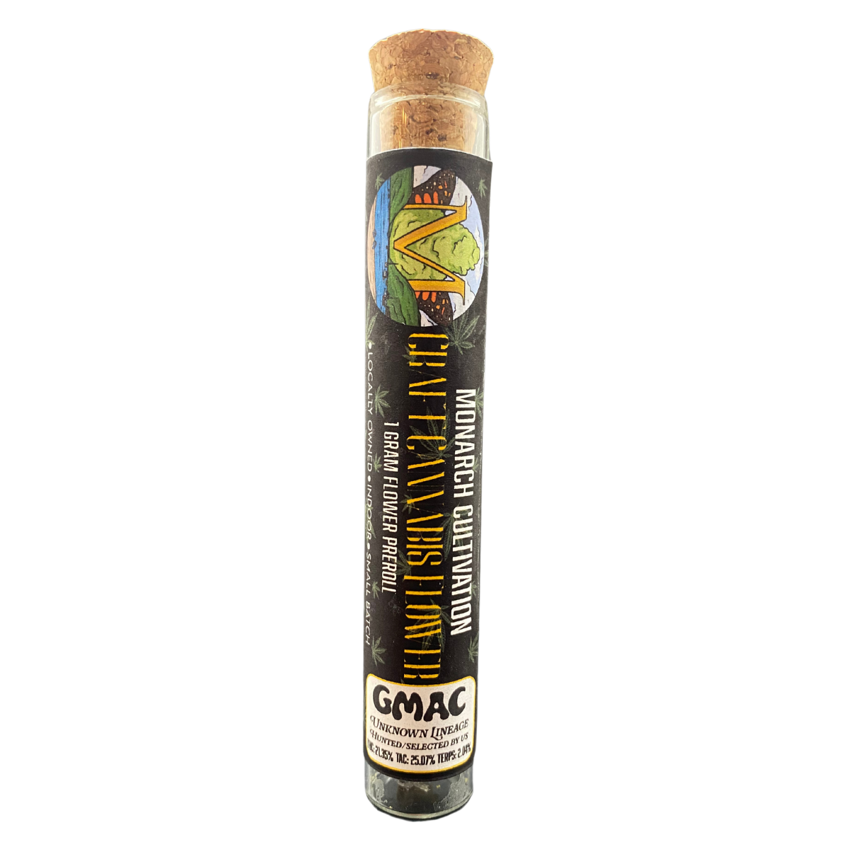 Photograph of product: Monarch Cultivation - Pre-Roll - GMAC