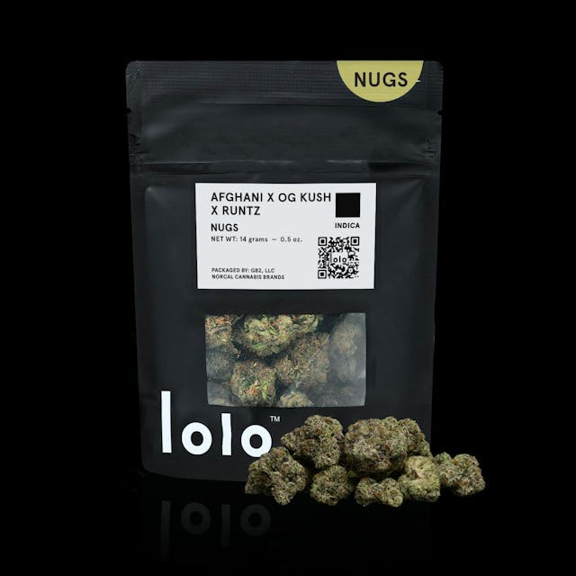 Photograph of product: Afghani x OG Kush x Runtz | 14g Indoor Flower