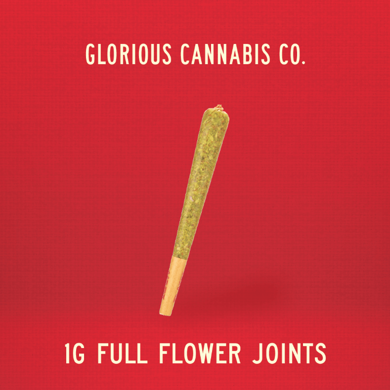 Photograph of product: Glorious Oui'd Co. PreRoll | Strawberry Fizz - Hybrid