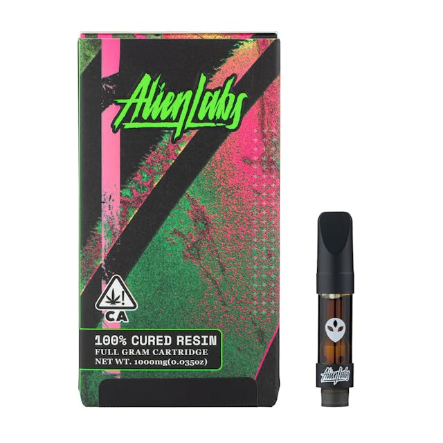 Photograph of product: Zangria Cured 1g Vape Cartridge - 