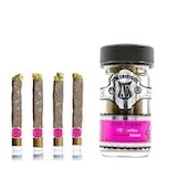 Photograph of Product: El Bluntito: Blunt Pack | Glitter Bomb | 0.75g ea | 4pk