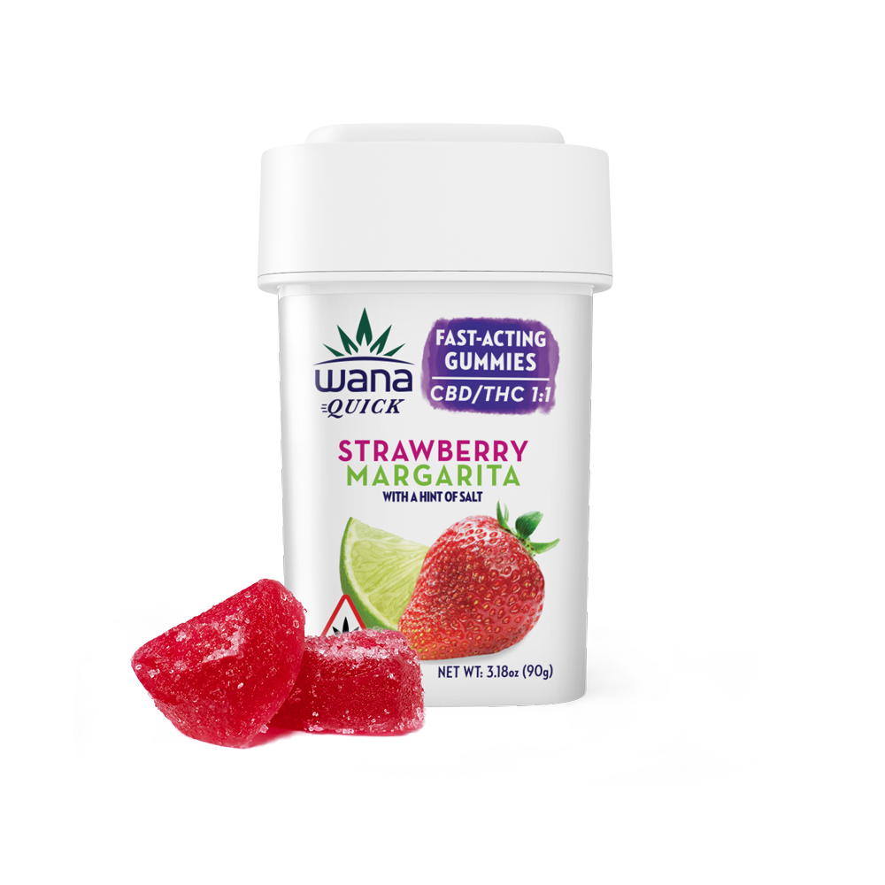 Photograph of product: Strawberry Margarita (H) CBD 1:1 Fast Acting Gummies 20pk 100mg