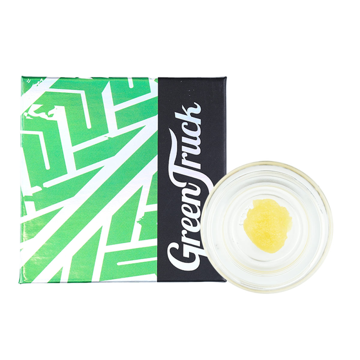 Photograph of product: Green Truck - Garlic Cream Cake - Cured Badder