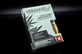 Photograph of product: Verdant Leaf Rosin Blend 1G Cartridge - Yetiz