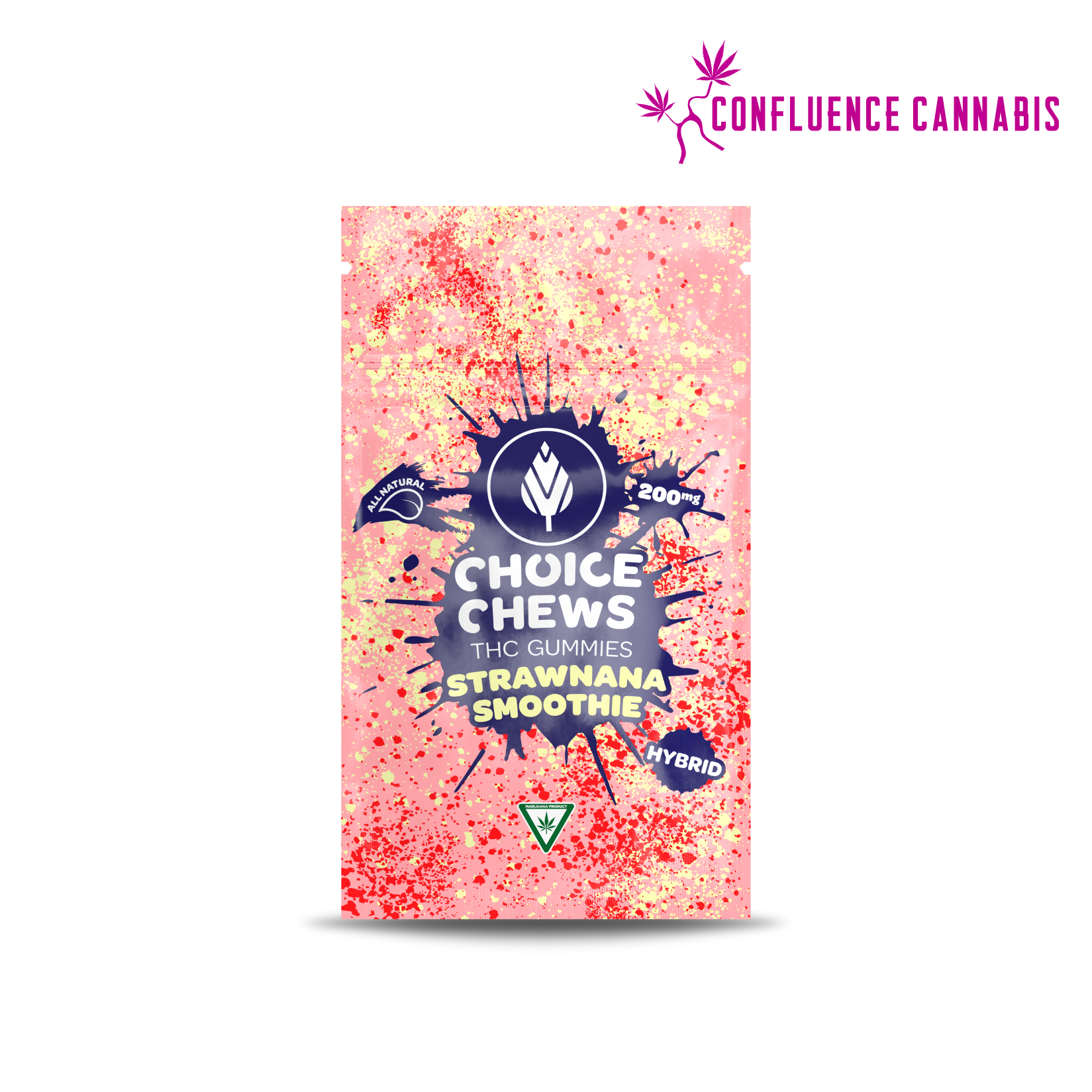 Photograph of product: Strawnana Smoothie Choice Chews (High Dose)