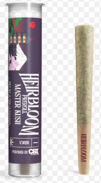 Photograph of product: HEIRBLOOM - HB - PRE-ROLL - MASTER KUSH