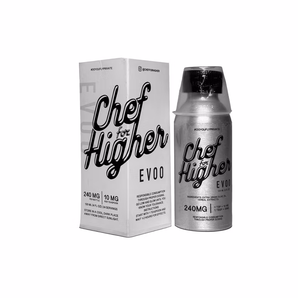 Photograph of product: Edible Cooking Oils | Chef for Higher | Honey | 240MG