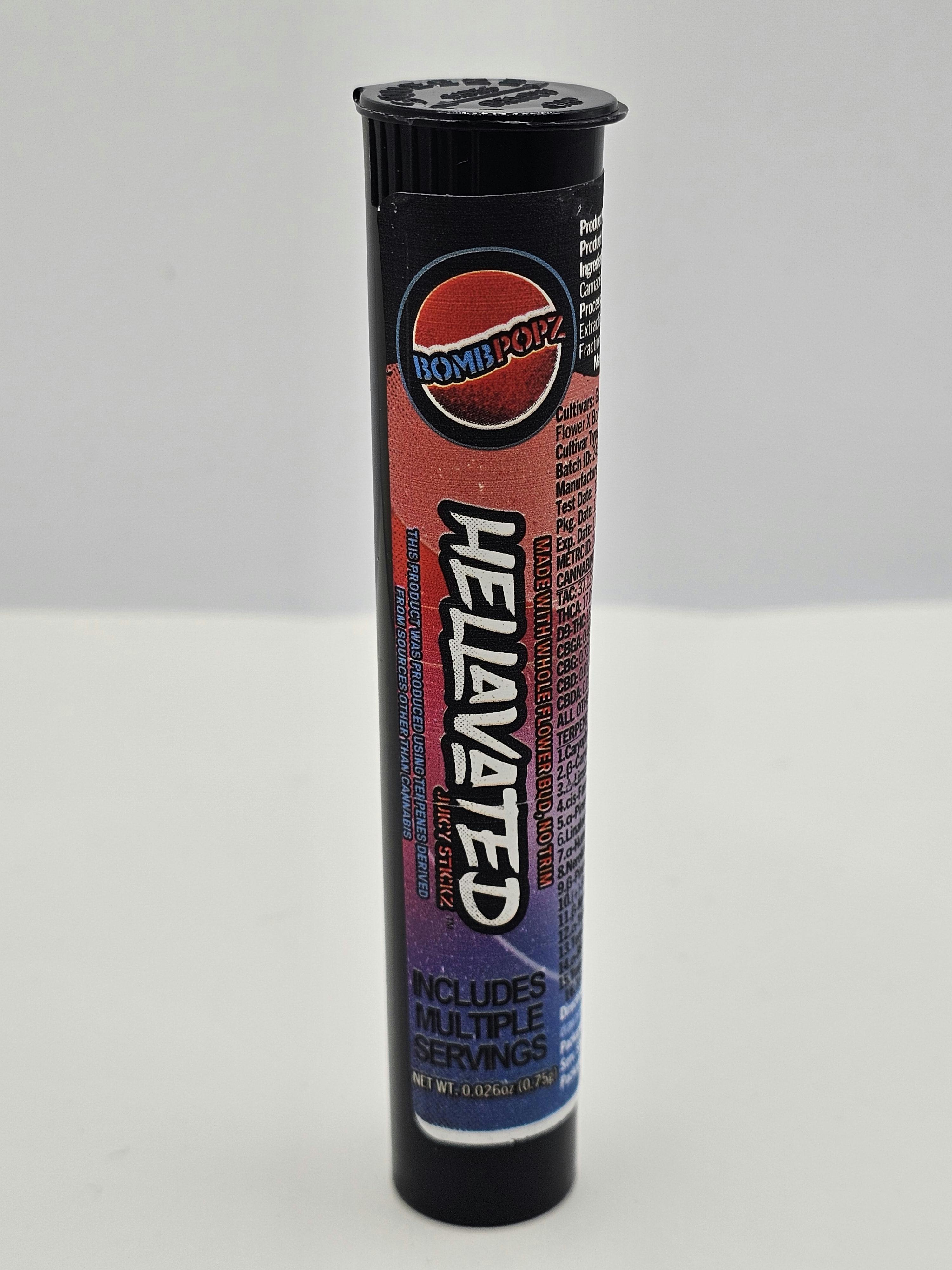 Photograph of product: BOMB POPZ .75G INFUSED PREROLL (H)